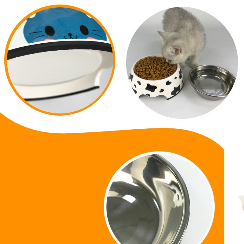 Removable Melamine pet bowl