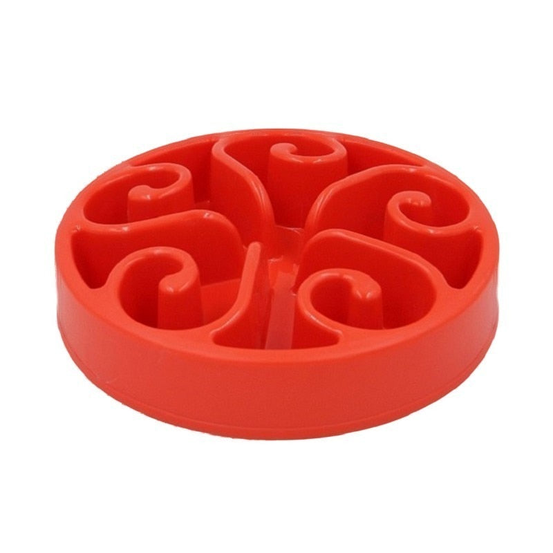 Nonslip Pet Eat Slow Feeding Bowl