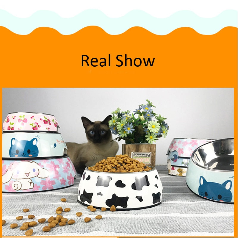 Removable Melamine pet bowl