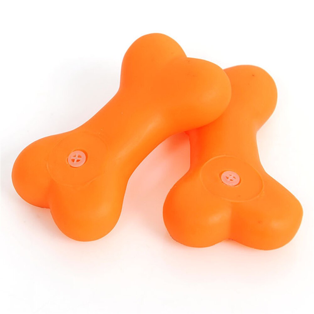 Rubber Puppy Squeaky Chew Toys