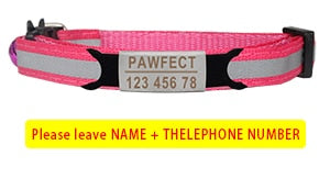 Reflective Cat Safety Buckle Collar