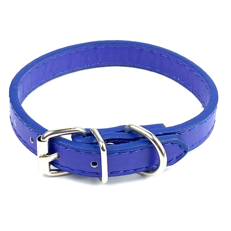 PU Leather Dog Neck Strap