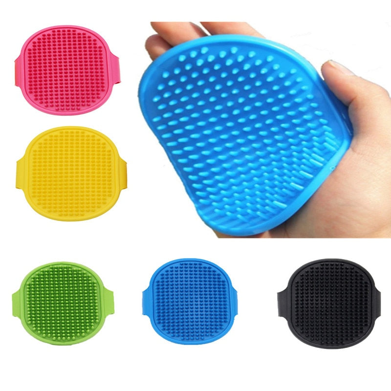 Soft Rubber Dog Brush