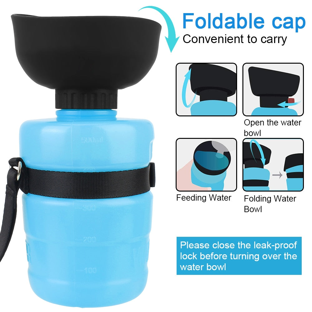 Foldable Dog Water Feeder