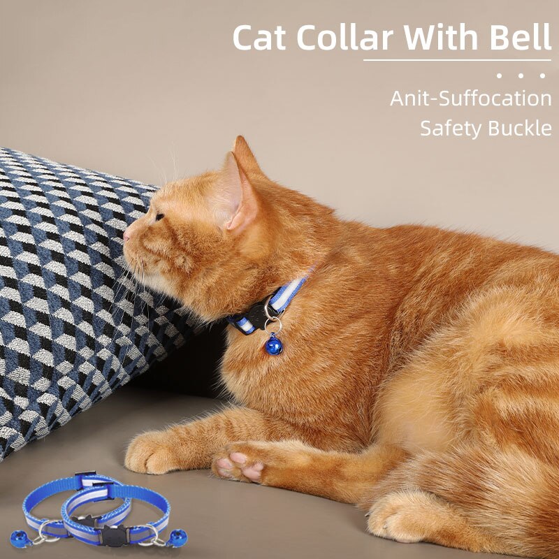 Adjustable Safety Reflective Cat Collars