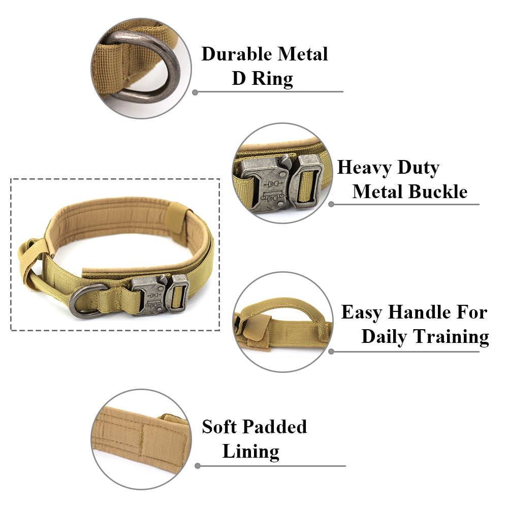 Adjustable Dog Tactical Collar