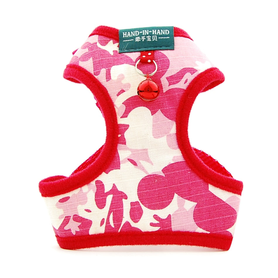 Cat Dot Print Cotton Harness Vest