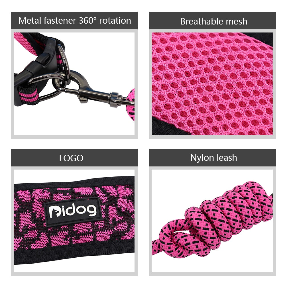 Breathable Nylon Mesh Dog Collar