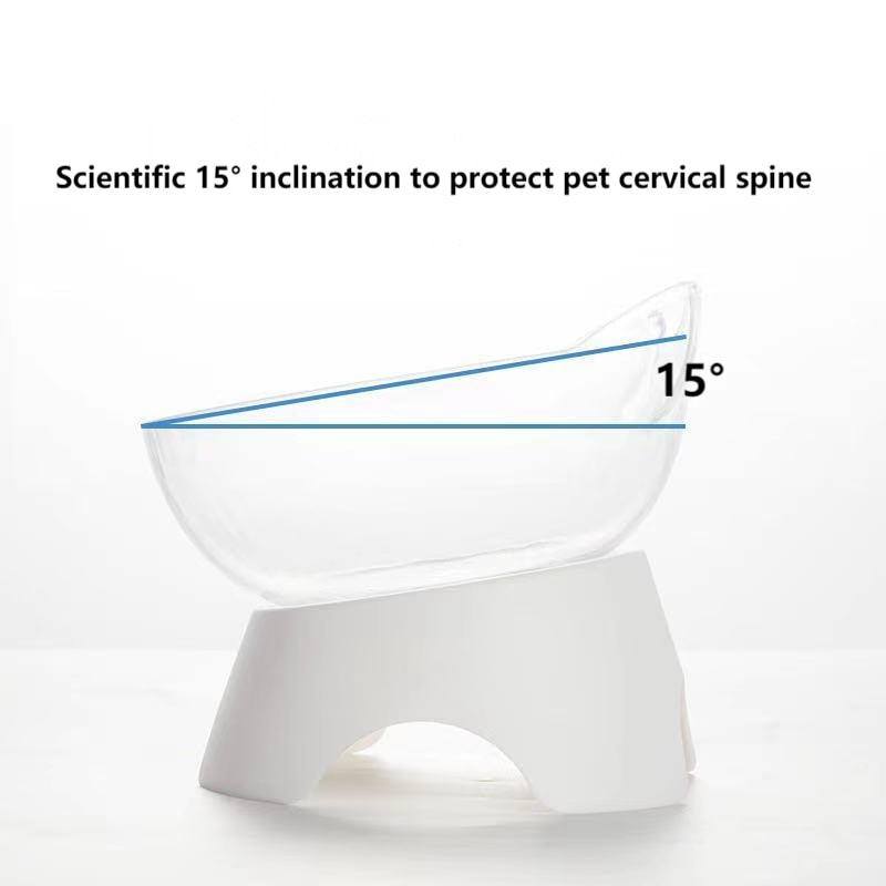 Cat Ear Shape Cat Feeding Bowl