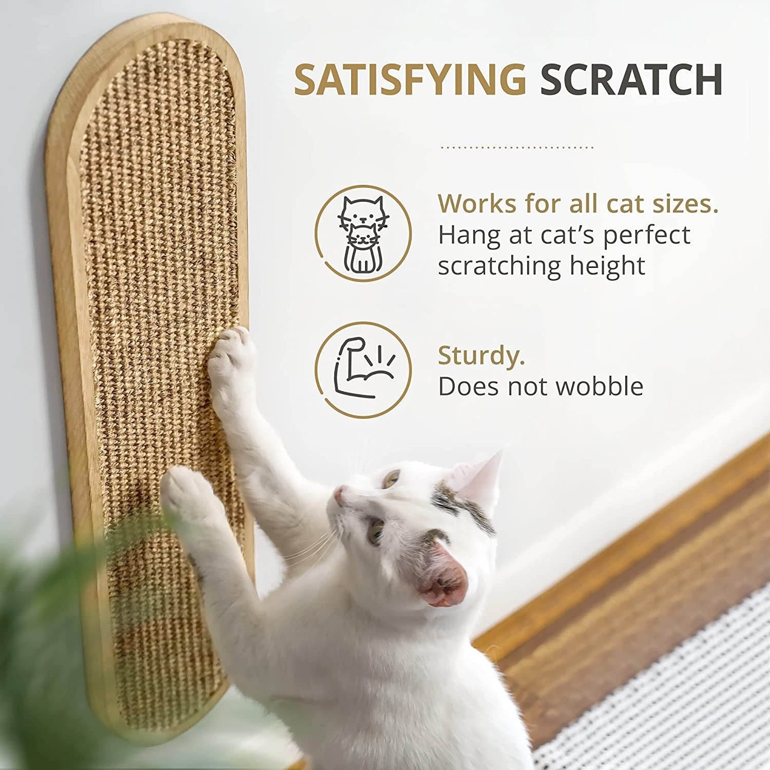 Wall Mounted Cat Scratching Post