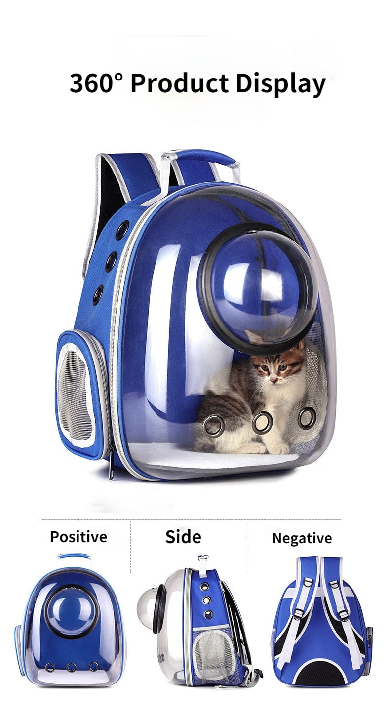 Cat Travel Space Capsule Bag