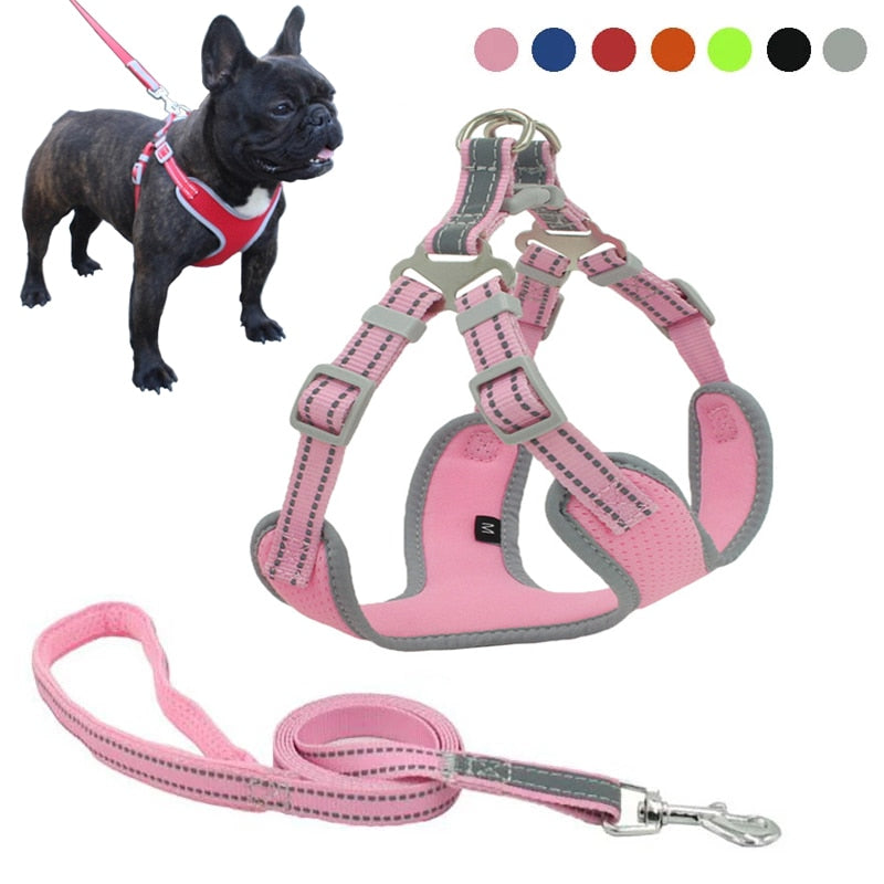 Padded Reflective Dog Harness Vest