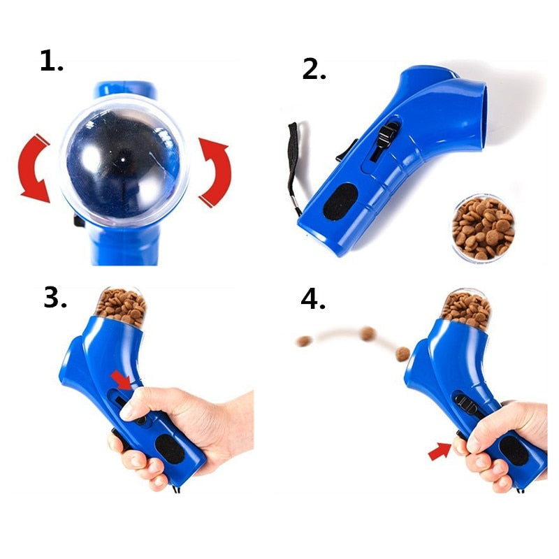 Creative Dog Food Treat Launcher