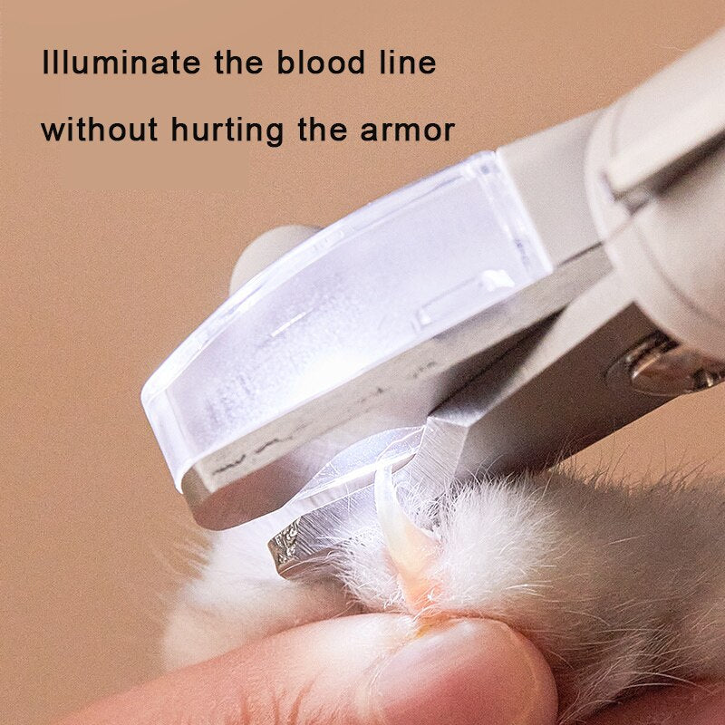 Cat Safety LED Nail Clipper