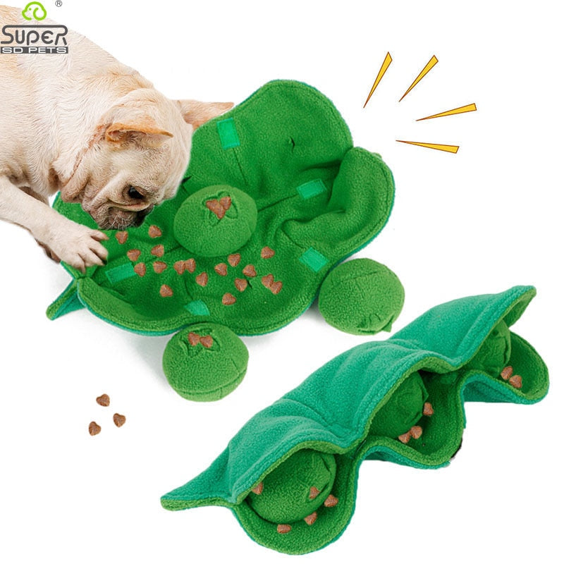 Dog Squeaky Plush Treat Puzzle Toys