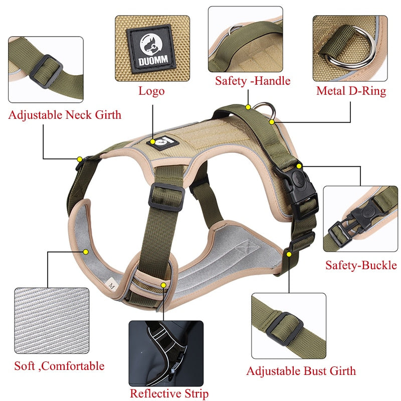 Large Dog Harness Vest