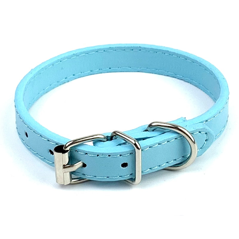 PU Leather Dog Neck Strap