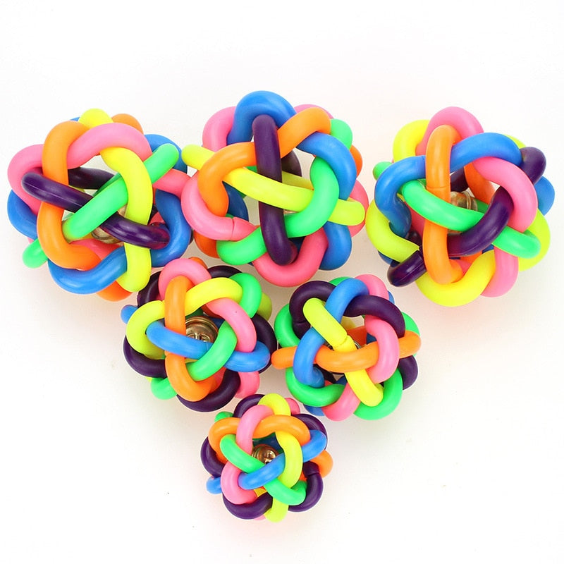 Rubber Chewing Ball Dog Toys