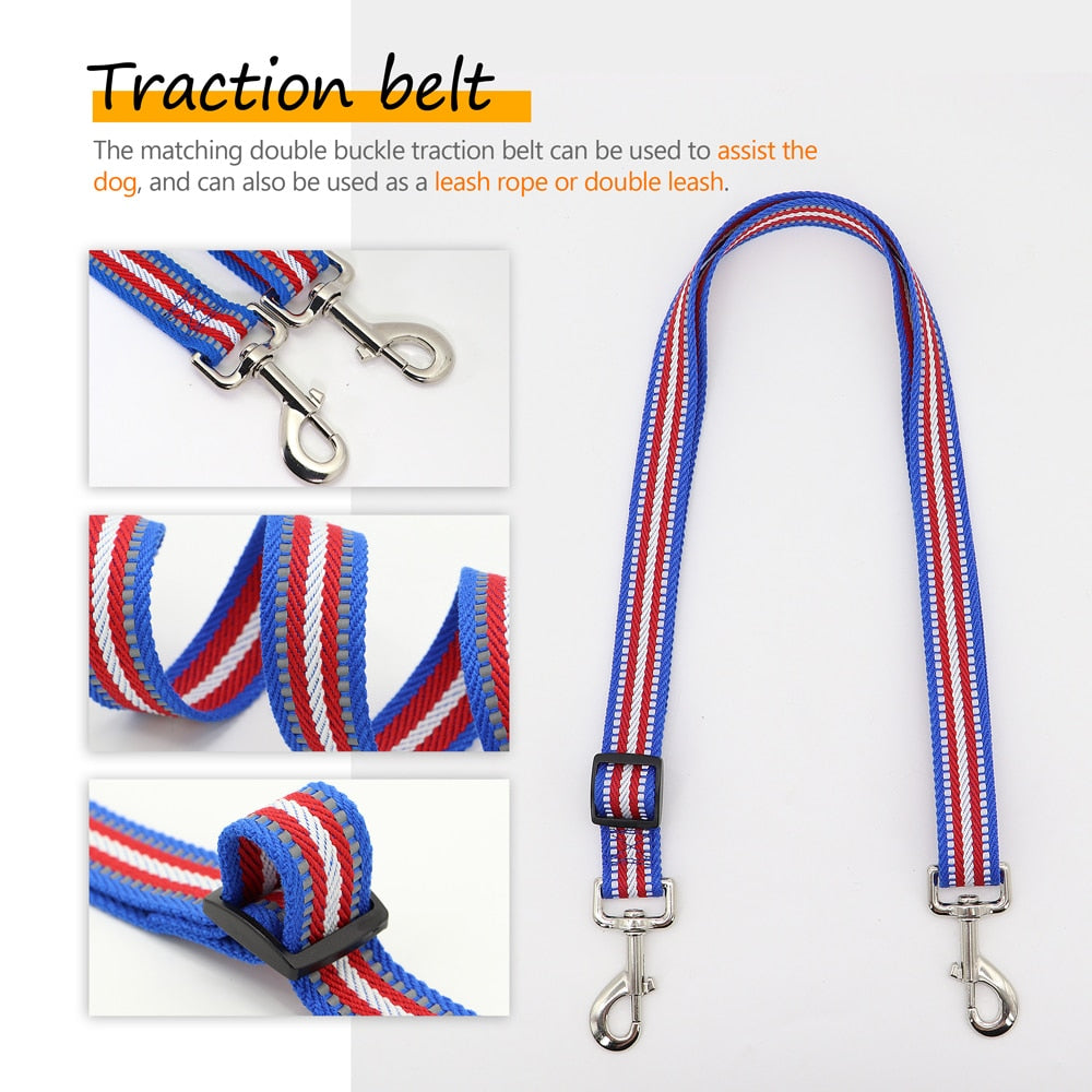 Nylon Reflective Large Dog Harness