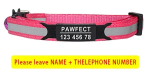 Reflective Cat Safety Buckle Collar