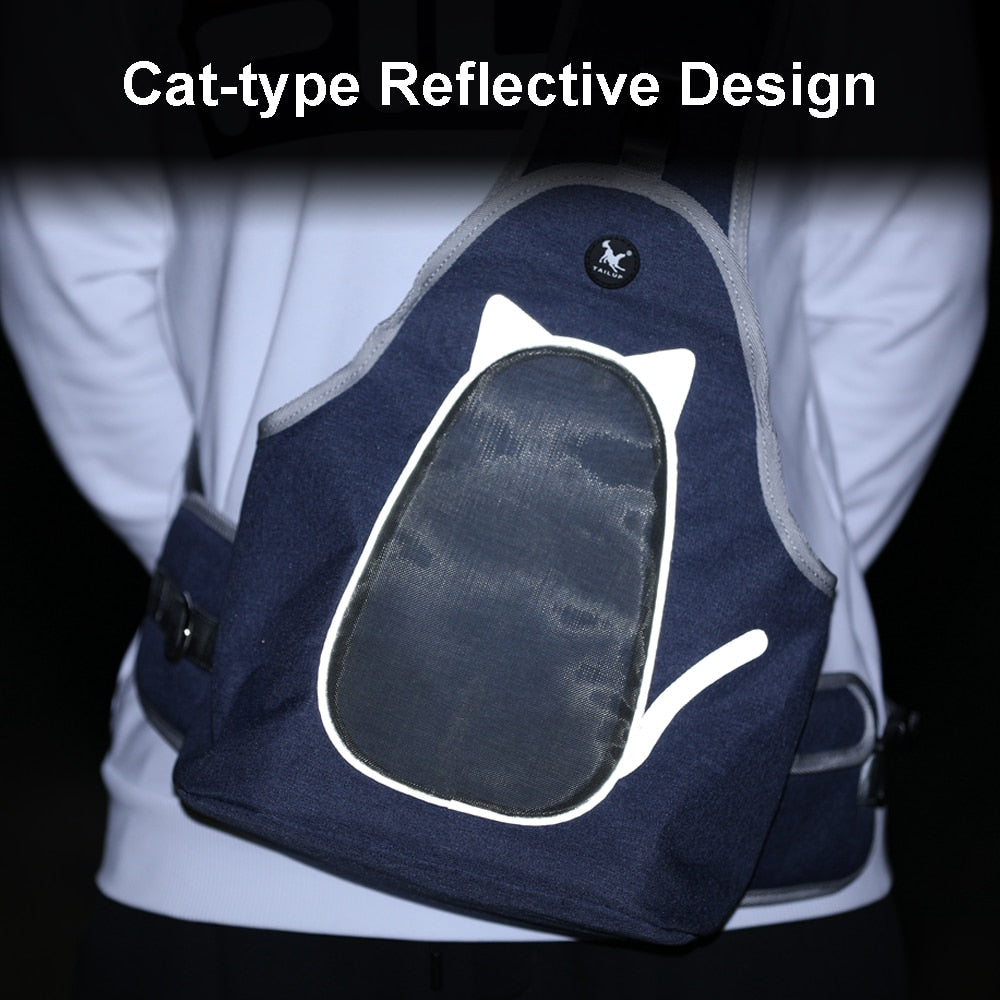 Portable Cat Carry Shoulder Bag