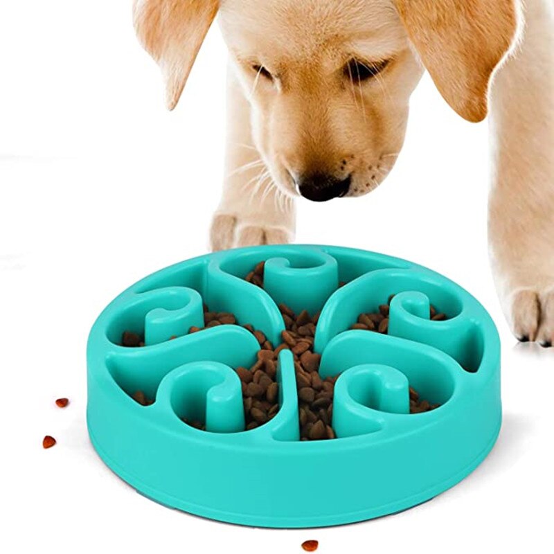 Pet Dog Slow Feeder Bowl