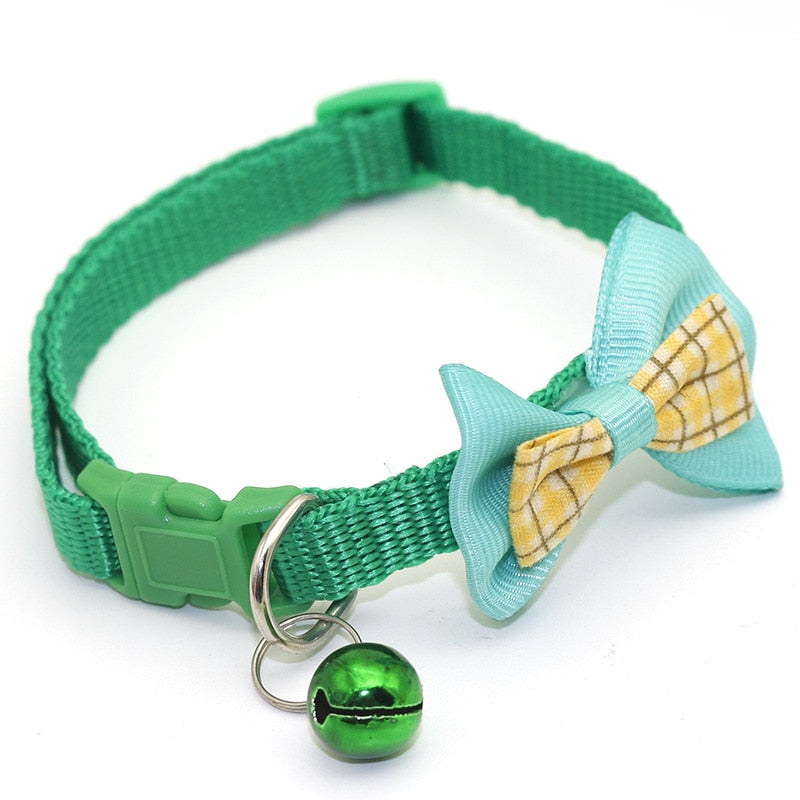 Cat Small Bell Collar Bow