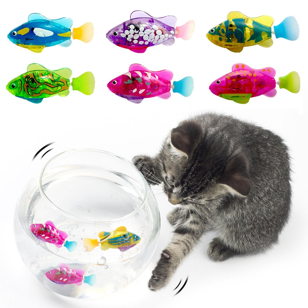 Cat Interactive Electric Fish Toy