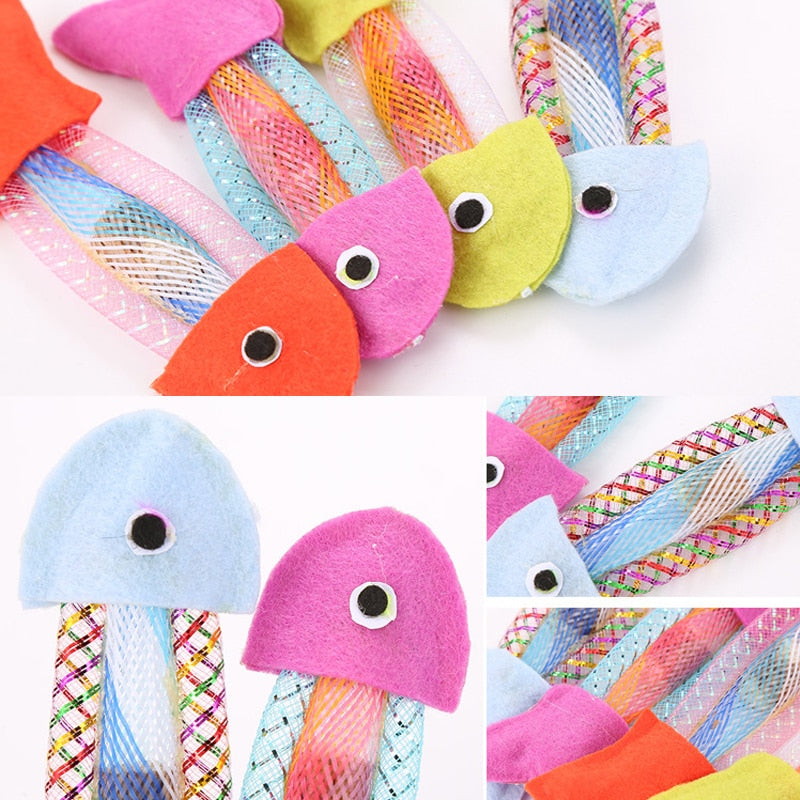 Fish Shaped Cat Toy