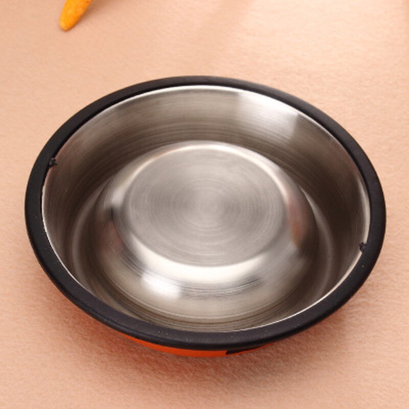 Multicolor Stainless Steel Dog Bowl