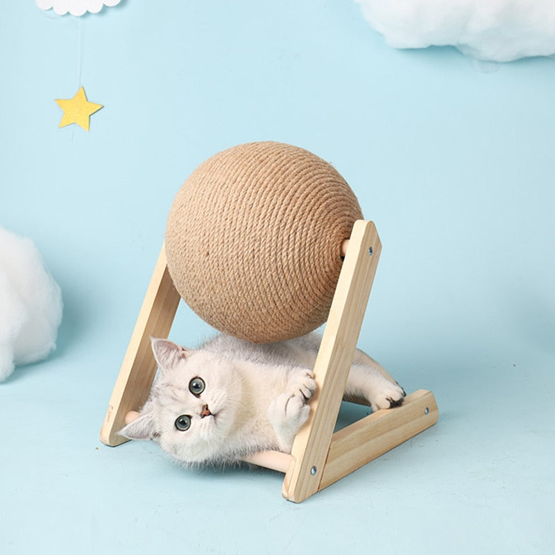 Cat Scratching Ball Toy