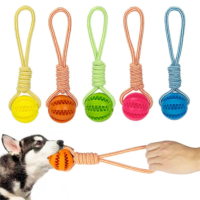 Dog Treat Balls Hemp Rope Toys