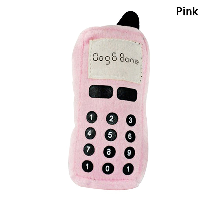 Mobile Phone Shape Dog Chew Toy