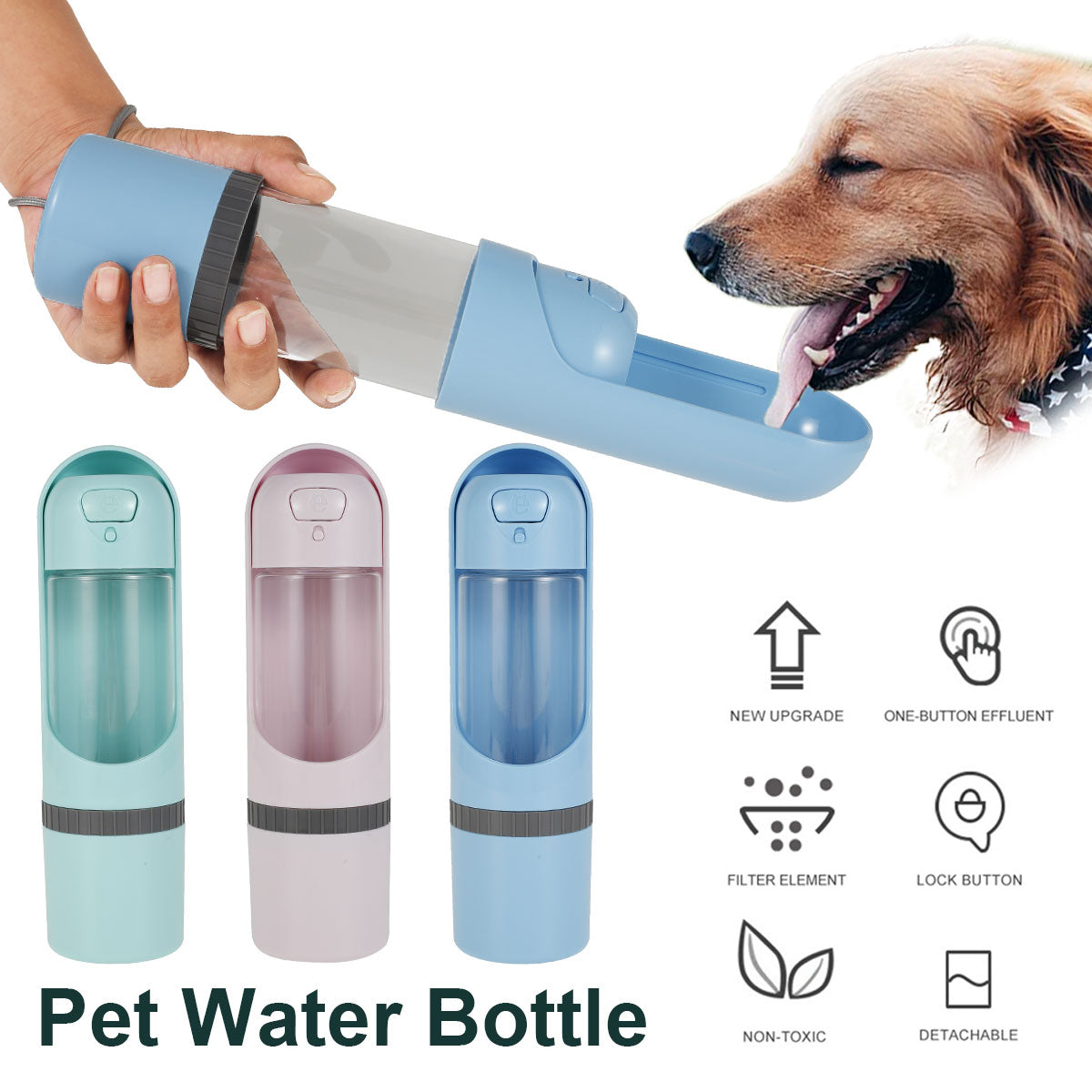 Dog Portable Water Bottle