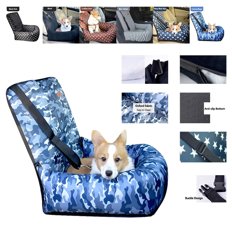 Dog Travel Car Seat Cover Bag