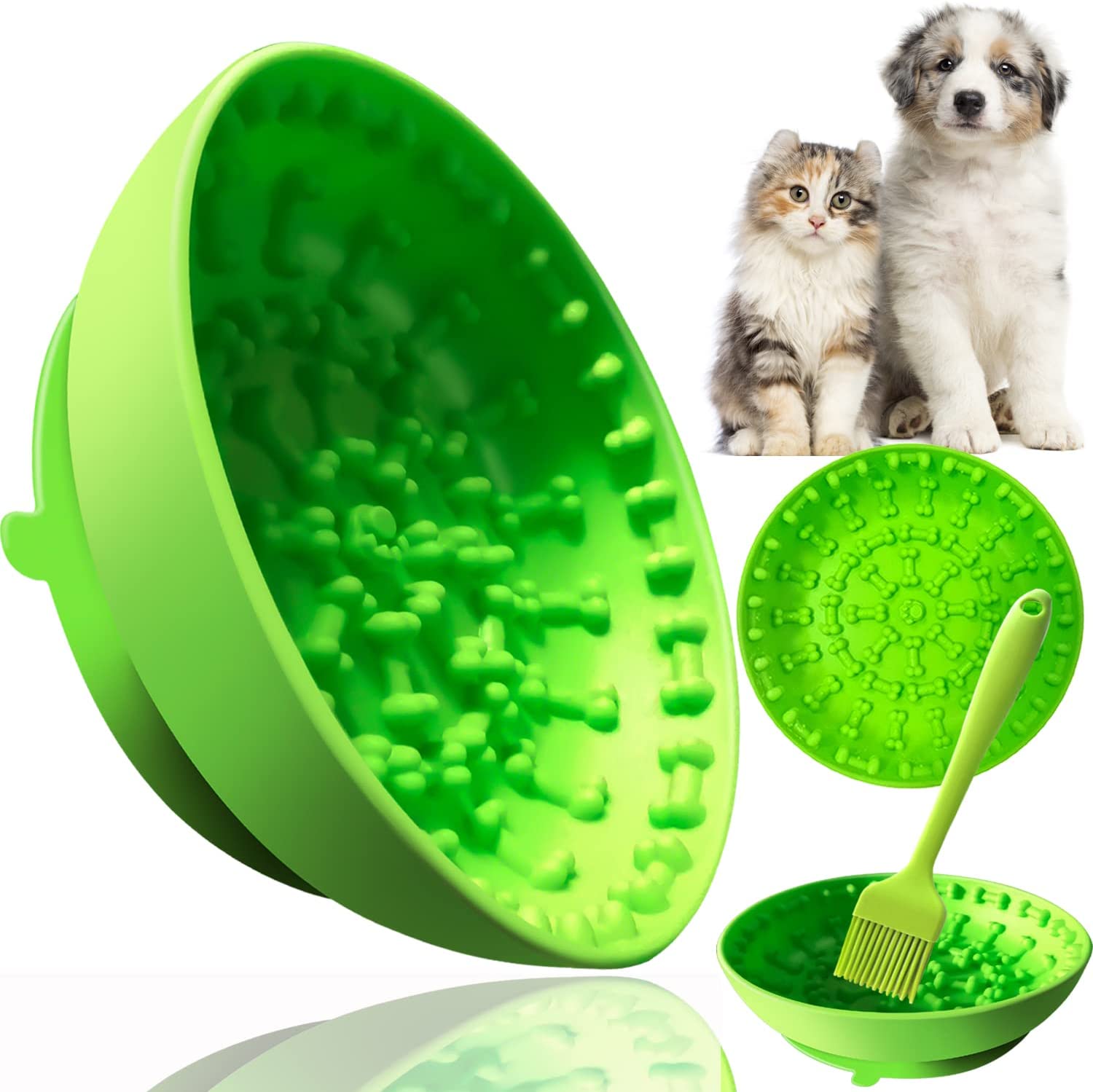 Lick Pad Mat Bowl for Dogs]