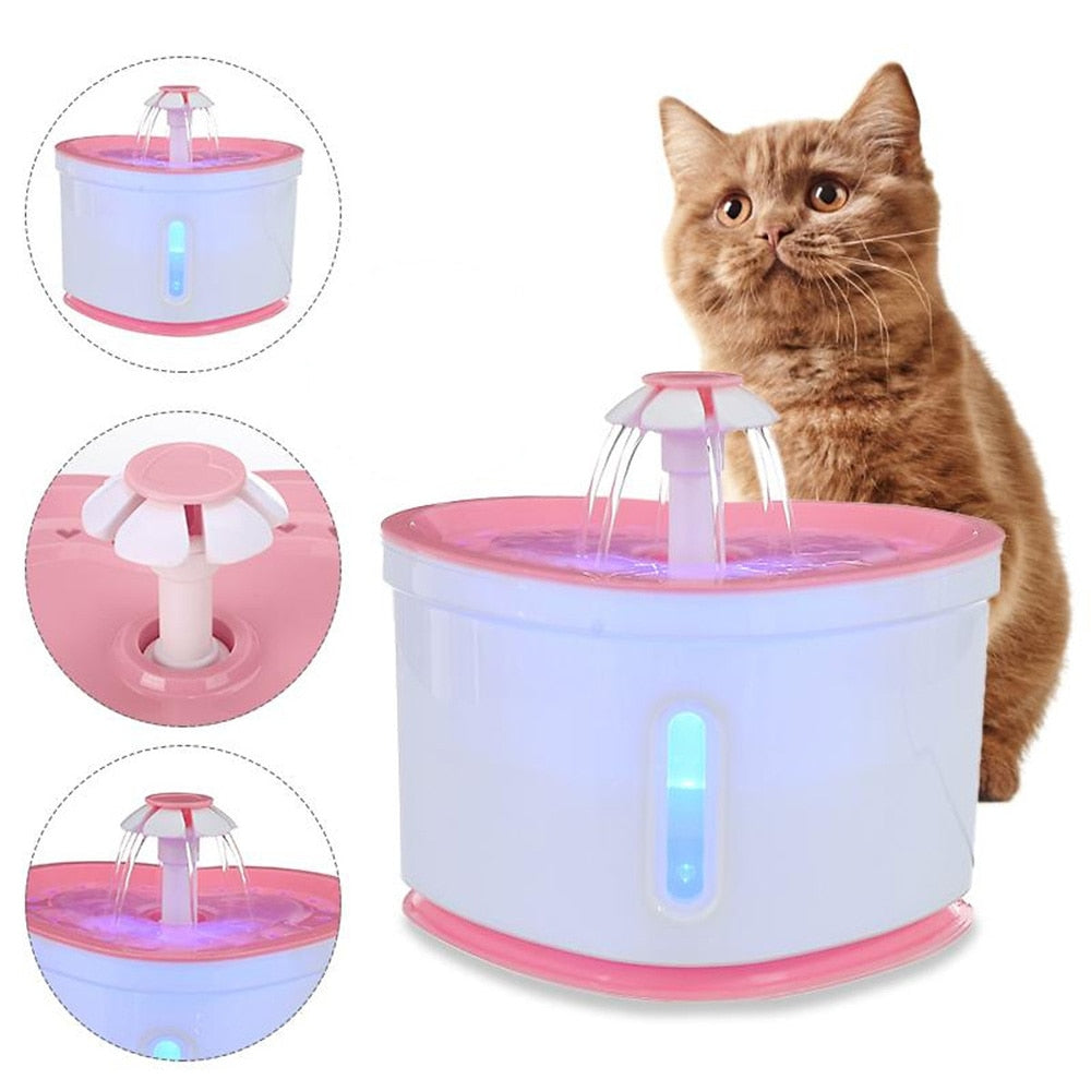 USB Charging Cat Water Fountain