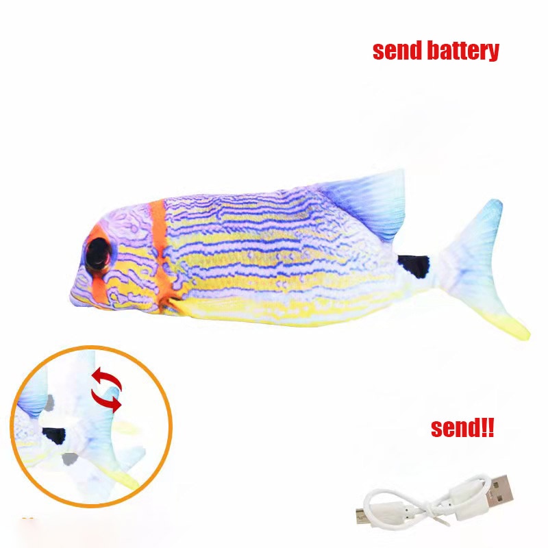 Electric Fish Cat Toys