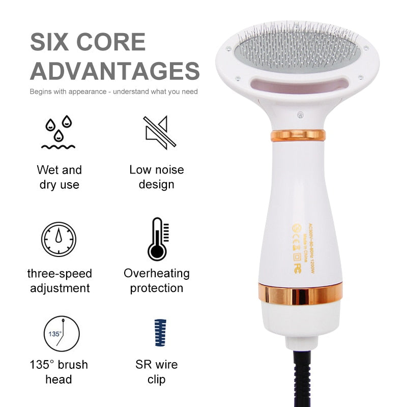 2-in-1 Dog Hair Dryer