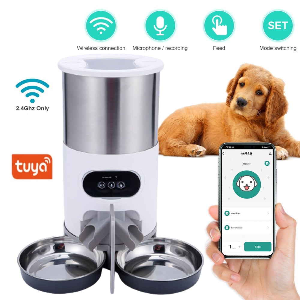 Smart APP Pet Food Automatic Dispenser