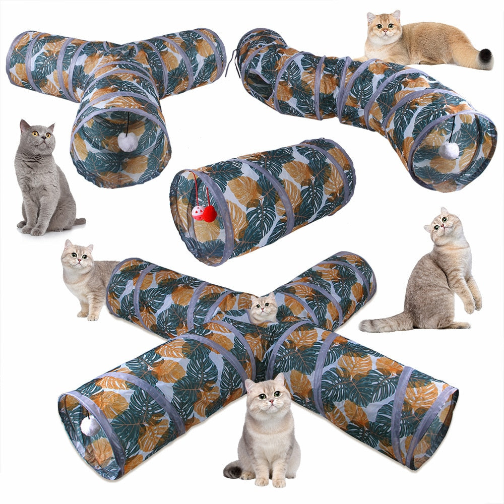 Foldable Cat Tunnel Tube