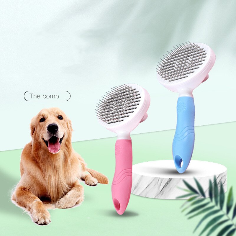 Dog Self Cleaning Slicker Brush