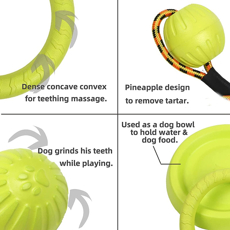 Dog Flying Ring Puller Toys