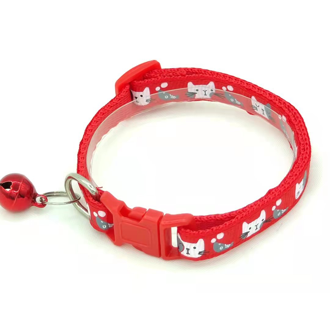 Adjustable Cat Bells Collar