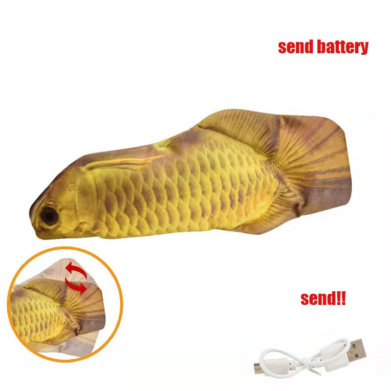 Electric Fish Cat Toys