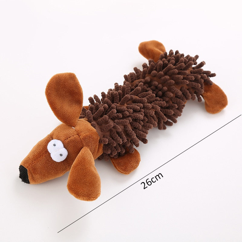 Durable Dog Animal Shape Plush Toy