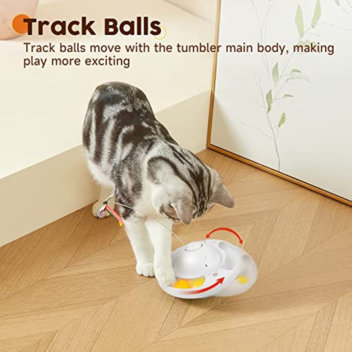 Tumbler Cat Toys 3 in 1