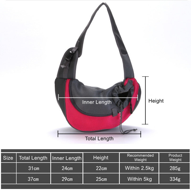 Outdoor Travel Dog Shoulder Bag