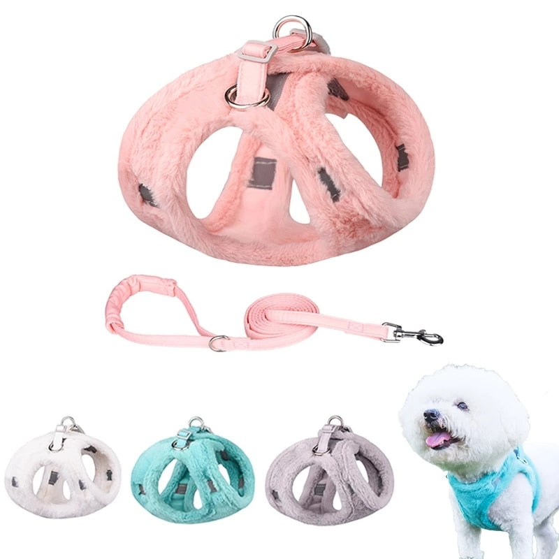 Soft Warm Reflective Cat Harness