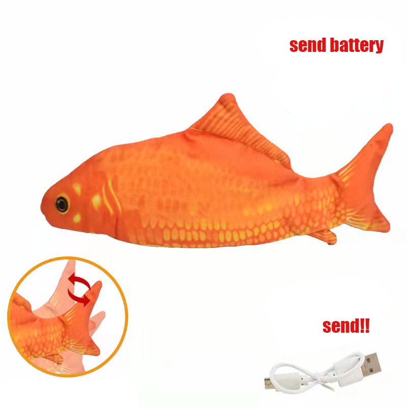 Electric Fish Cat Toys